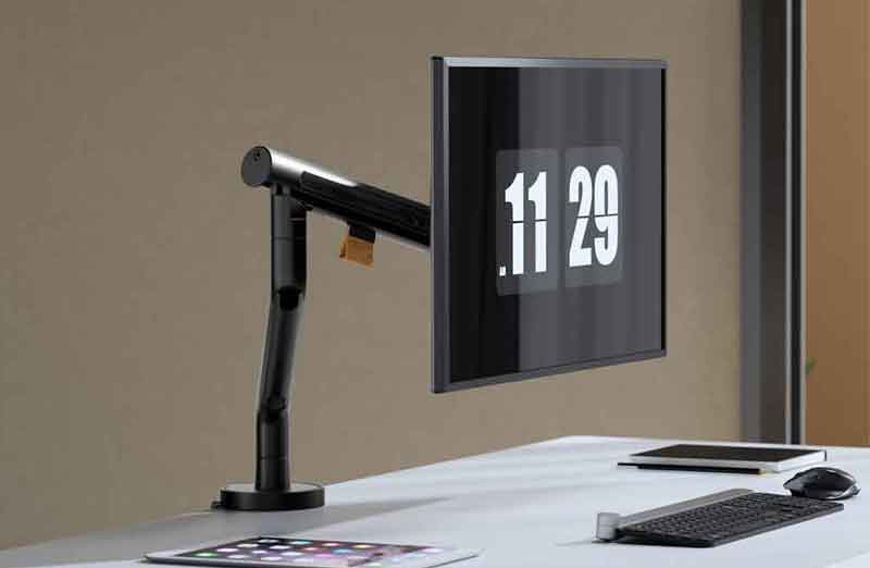 Monitorarm-voor-bureau