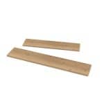 Wandplank op maat – Elswout Projectlijn (render van twee wandplanken)