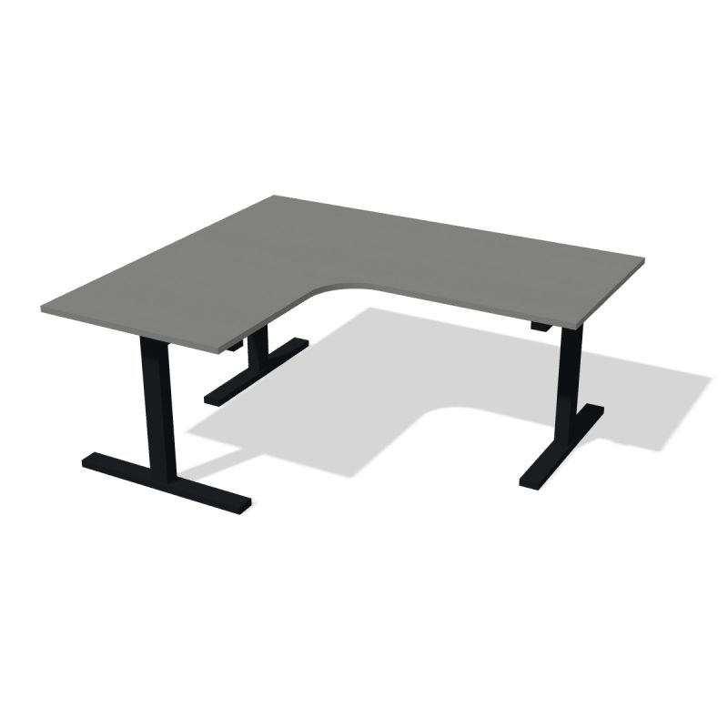 mbf020-2171pe Hoekbureau op maat Agaatgrijs